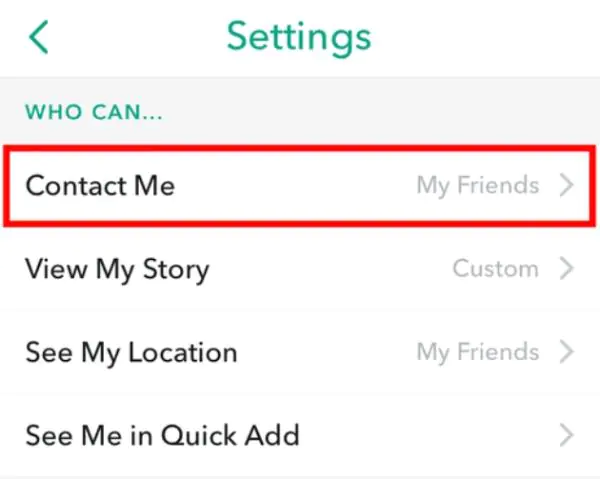 Unblock Someone on Snapchat